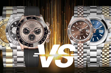 daytona vs datejust bracelet.